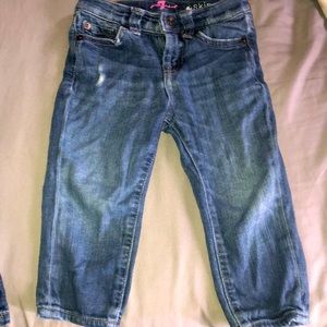 Little girl jeans size 2T